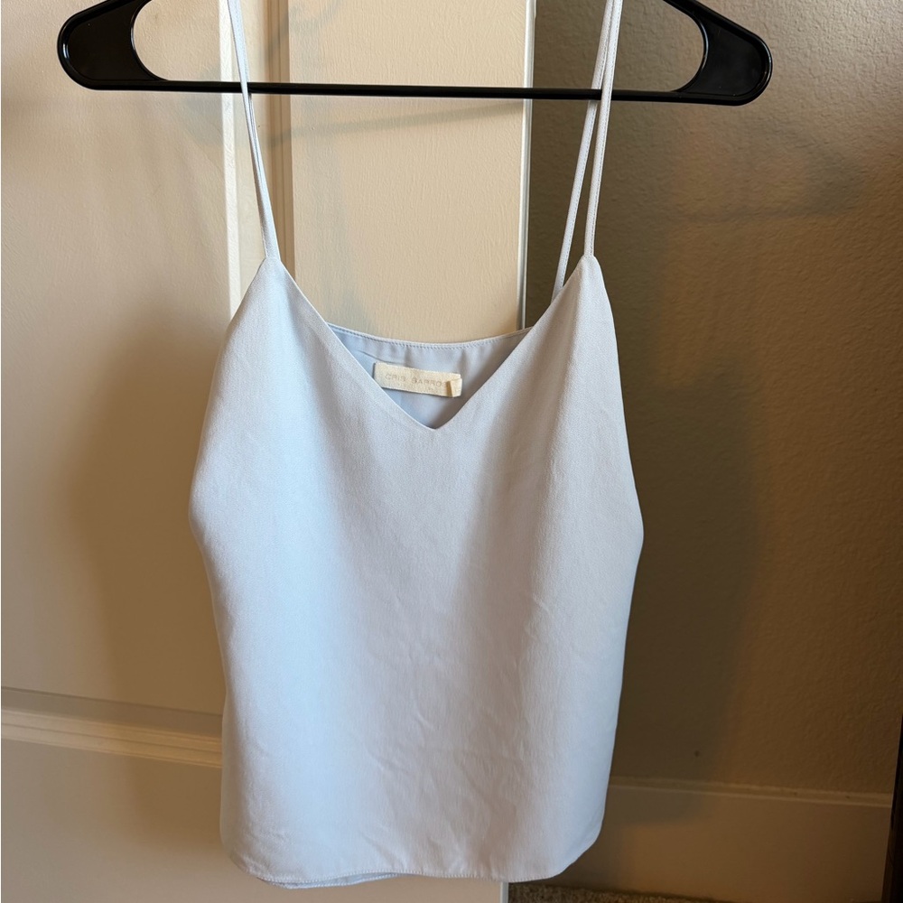 Light Blue Spaghetti Strap Top